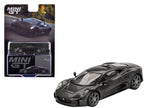 Jaguar C-X75 "Test Car" Black Carbon Limited Edition 1/64 Diecast Model Car by Mini GT-3