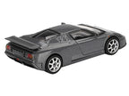Bugatti EB110 Super Sport Grigio Scuro Dark Gray Metallic Limited Edition 1/64 Diecast Model Car by Mini GT-0