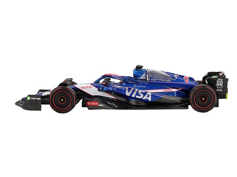 RB VCARB 01 #3 Daniel Ricciardo Formula One F1 "Bahrain GP" (2024) Limited Edition 1/64 Diecast Model Car by Mini GT