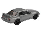 Nissan Skyline GT-R (NISMO BNR32 CRS Version) RHD (Right Hand Drive) Dark Metal Gray Metallic Limited Edition 1/64 Diecast Model Car by Mini GT-1