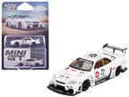Nissan LB-ER34 Super Silhouette RHD (Right Hand Drive) #23 "ATHLETE - COLLET" White with Graphics Limited Edition 1/64 Diecast Model Car by Mini GT-2