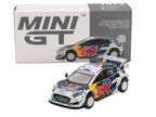 Ford Puma Rally1 #16 Adrien Fourmaux - Alexandre Coria "M-Sport Ford WRT" 3rd Place "Rally Finland" (2024) Limited Edition 1/64 Diecast Model Car by Mini GT-2