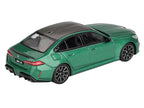 BMW M5 Isle of Man Green Metallic with Carbon Top Limited Edition 1/64 Diecast Model Car by Mini GT
