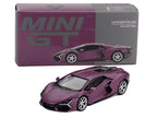 Lamborghini Revuelto Viola 30th Matt Purple Metallic Limited Edition 1/64 Diecast Model Car by Mini GT-1