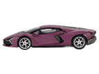 Lamborghini Revuelto Viola 30th Matt Purple Metallic Limited Edition 1/64 Diecast Model Car by Mini GT-2