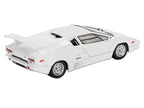 Lamborghini Countach "25th Anniversary" White Limited Edition 1/64 Diecast Model Car by Mini GT-2