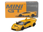 Lamborghini Murcielago GT EVO LB-Silhouette Works Yellow Limited Edition 1/64 Diecast Model Car by Mini GT-2