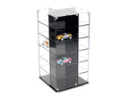 Acrylitower Showcase 24 Car Display Desktop Spinner with Cover "Mijo Exclusives" for 1/64 Scale Models-2