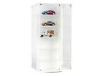 Acrylitower Showcase 24 Car Display Desktop Spinner with Cover White "Mijo Exclusives" for 1/64 Scale Models-2