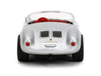 1955 Porsche 550 Spyder Silver Metallic with Red Interior "Collection" Series 1/64 Diecast Model Car by Majorette-2
