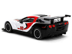 2005 Chevrolet Corvette C6R #16 White with Black and Red Graphics "Collection" Series 1/64 Diecast Model Car by Majorette-2