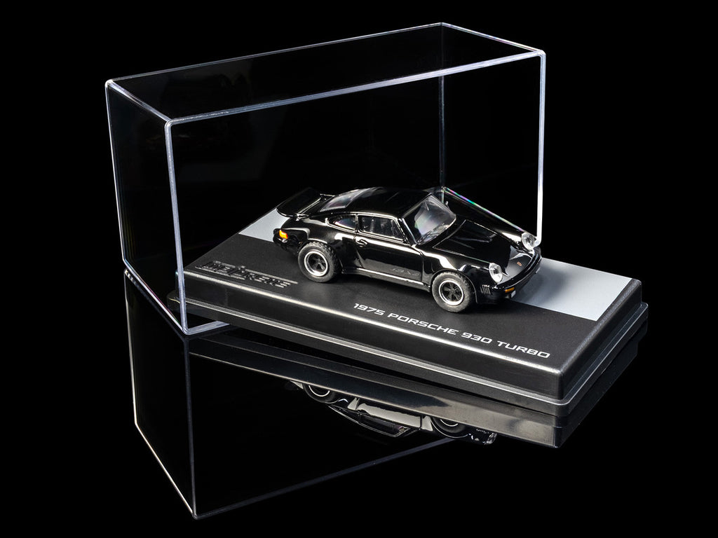 1975 Porsche 930 Turbo Black "Collection" Series 1/64 Diecast Model Car by Majorette-1