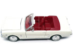 1964 1/2 Ford Mustang Convertible White with Red Interior James Bond 007 "Goldfinger" (1964) Movie "James Bond Collection" Series 1/24 Diecast Model Car by Motormax-3