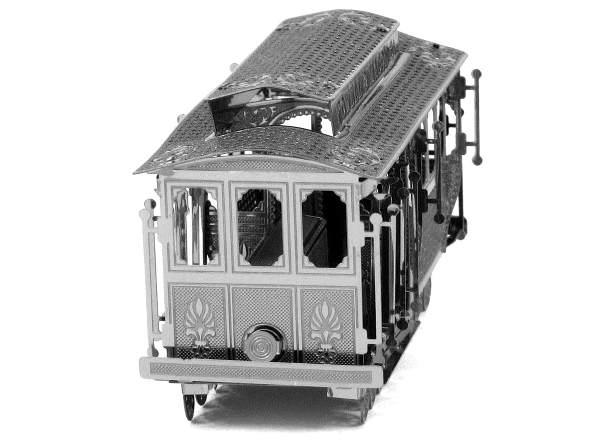 Model Kit San Francisco Cable Car "Powel & Mason St" (Easy Difficulty) Steel Model by Metal Earth-1