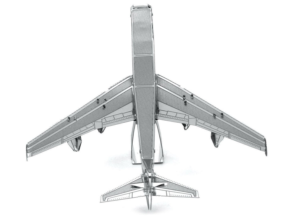 Model Kit Boeing 747 Commercial Aircraft (Easy Difficulty) Steel Model by Metal Earth-1