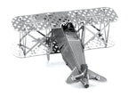 Model Kit Fokker D-VII Fighter Aircraft "Imperial German Army" (Easy Difficulty) Steel Model by Metal Earth-3