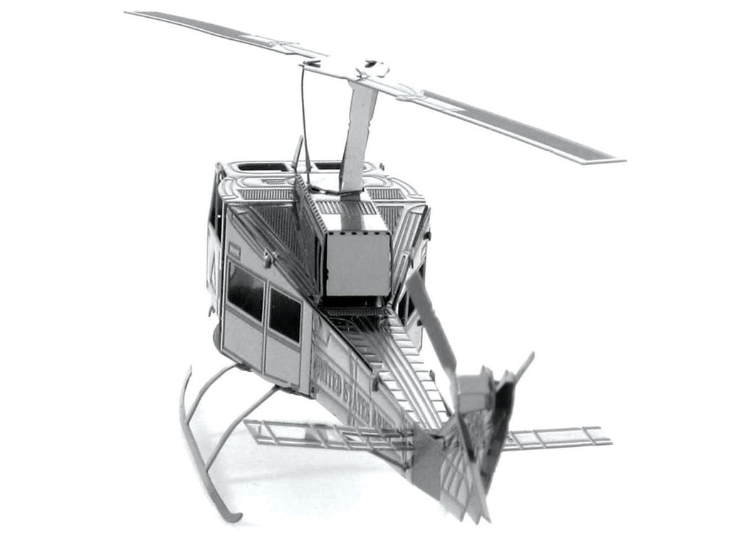 Model Kit Bell UH-1 Iroquois "Huey" Helicopter "United States Army" (Easy Difficulty) Steel Model by Metal Earth-3
