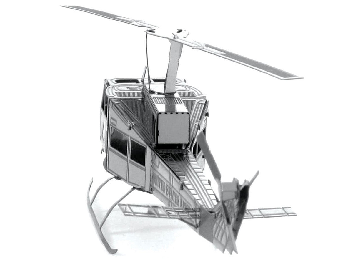 Model Kit Bell UH-1 Iroquois "Huey" Helicopter "United States Army" (Easy Difficulty) Steel Model by Metal Earth-3