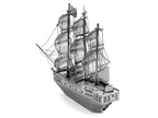 Model Kit Black Pearl Ship (Moderate Difficulty) Steel Model by Metal Earth-3