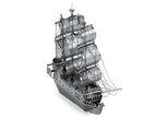 Model Kit Black Pearl Ship (Moderate Difficulty) Steel Model by Metal Earth-2