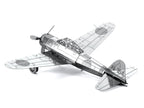 Model Kit Mitsubishi Zero Fighter Aircraft "Imperial Japanese Navy Air Service" (Moderate Difficulty) Steel Model by Metal Earth-2