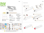 Model Kit Steam Locomotive #844 (Moderate Difficulty) Steel Model by Metal Earth-3