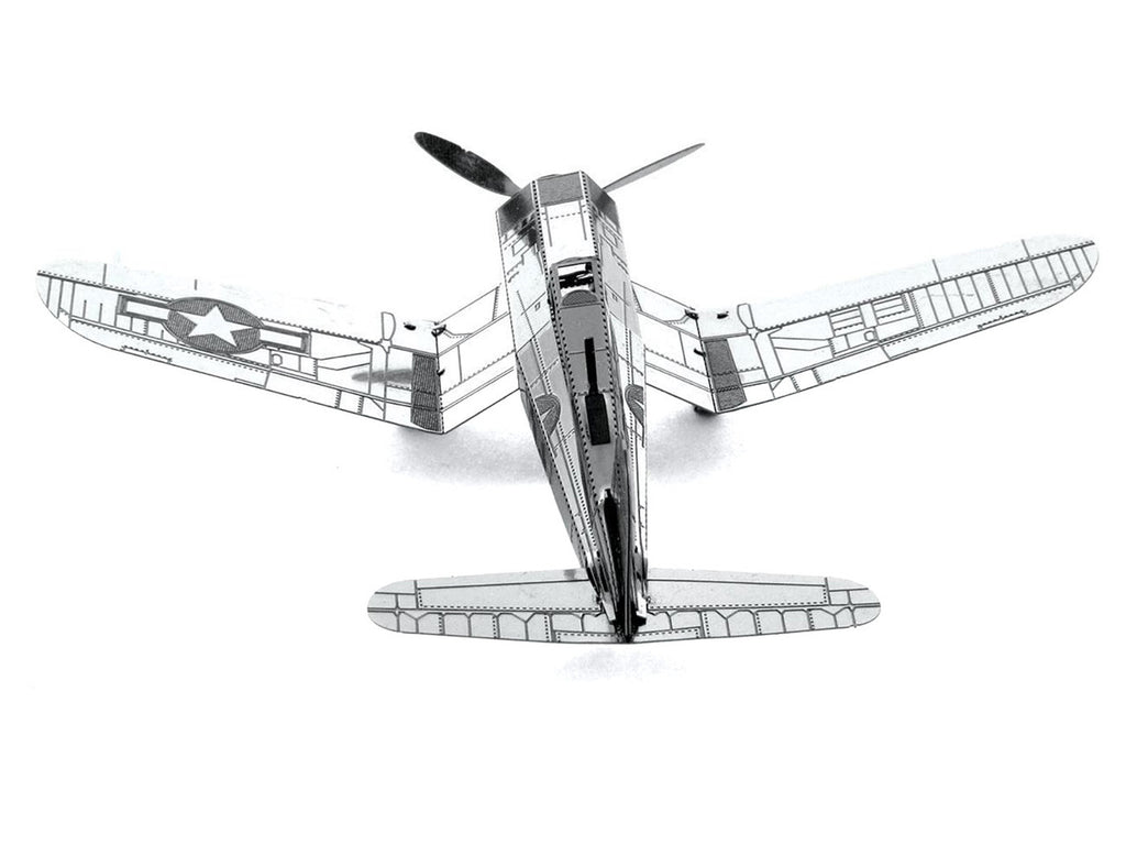Model Kit Vought F4U Corsair Fighter Aircraft "United States Navy" (Moderate Difficulty) Steel Model by Metal Earth-2