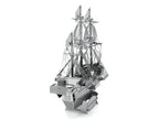 Model Kit Golden Hind Galleon (Moderate Difficulty) Steel Model by Metal Earth-1