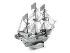 Model Kit Golden Hind Galleon (Moderate Difficulty) Steel Model by Metal Earth-3