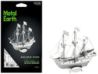 Model Kit Golden Hind Galleon (Moderate Difficulty) Steel Model by Metal Earth-4