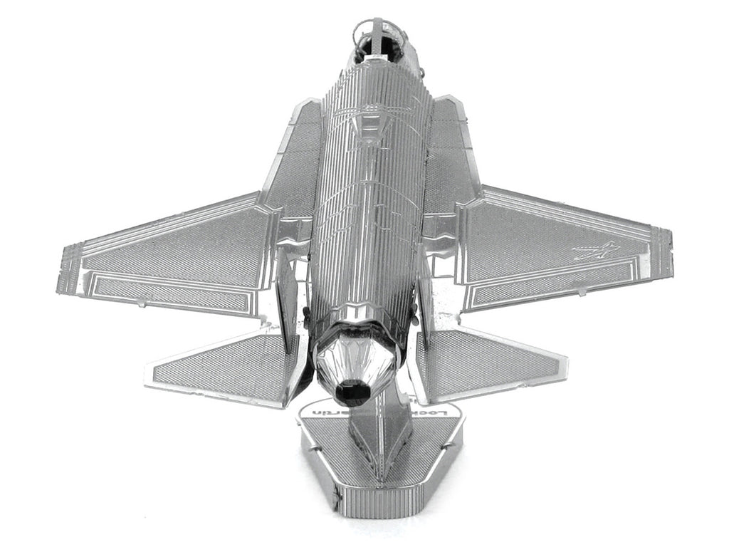 Model Kit Lockheed Martin F-35 Lightning II Aircraft (Moderate Difficulty) Steel Model by Metal Earth-1