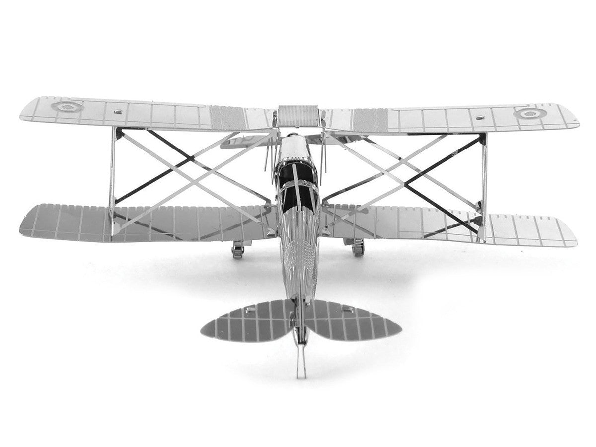 Model Kit De Havilland Tiger Moth Trainer Aircraft (Moderate Difficulty) Steel Model by Metal Earth-2