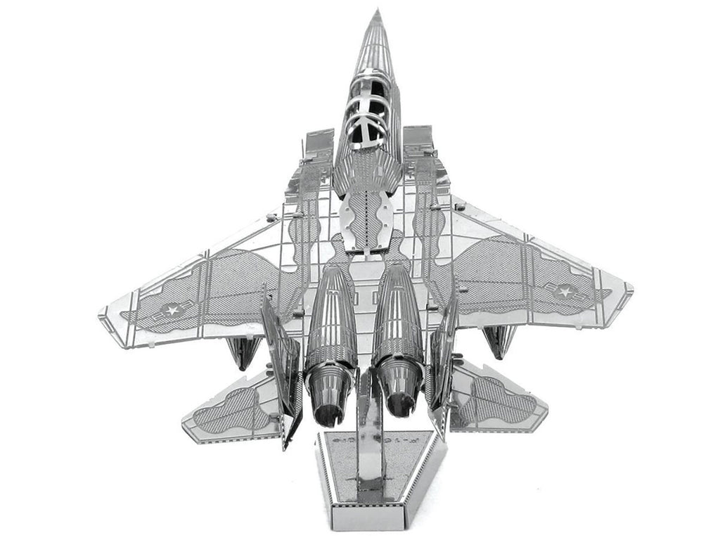 Model Kit McDonnell Douglas F-15 Eagle Fighter Aircraft (Moderate Difficulty) Steel Model by Metal Earth-3