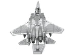Model Kit McDonnell Douglas F-15 Eagle Fighter Aircraft (Moderate Difficulty) Steel Model by Metal Earth-3