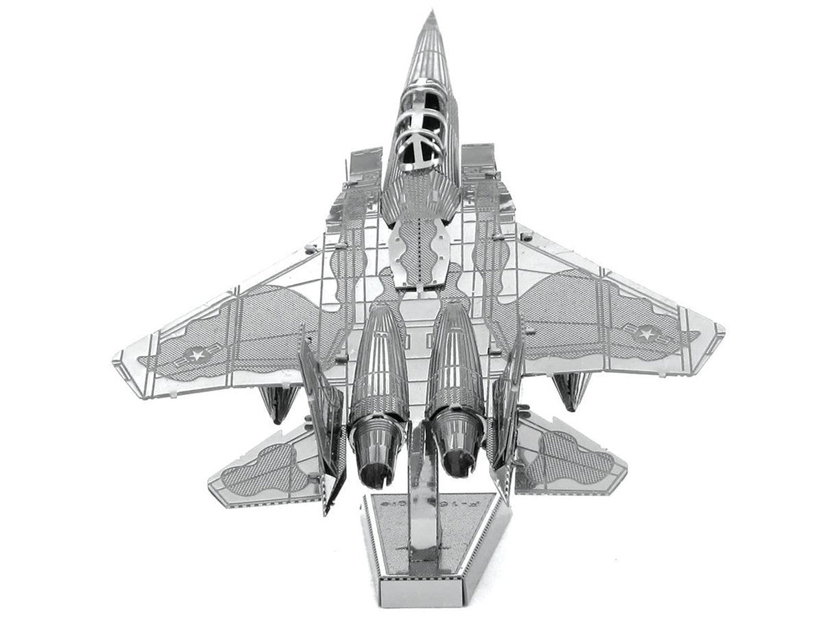 Model Kit McDonnell Douglas F-15 Eagle Fighter Aircraft (Moderate Difficulty) Steel Model by Metal Earth-3