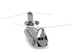 Model Kit Boeing CH-47 Chinook Transport Helicopter (Moderate Difficulty) Steel Model by Metal Earth-3