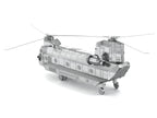 Model Kit Boeing CH-47 Chinook Transport Helicopter (Moderate Difficulty) Steel Model by Metal Earth-2