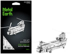 Model Kit Boeing CH-47 Chinook Transport Helicopter (Moderate Difficulty) Steel Model by Metal Earth-4