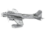 Model Kit Boeing B-17 Flying Fortress Bomber Aircraft (Moderate Difficulty) Steel Model by Metal Earth-2