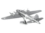Model Kit Boeing B-17 Flying Fortress Bomber Aircraft (Moderate Difficulty) Steel Model by Metal Earth-3