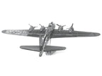 Model Kit Boeing B-17 Flying Fortress Bomber Aircraft (Moderate Difficulty) Steel Model by Metal Earth-1