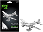 Model Kit Boeing B-17 Flying Fortress Bomber Aircraft (Moderate Difficulty) Steel Model by Metal Earth-4