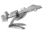 Model Kit Fairchild Republic A-10 Thunderbolt II "Warthog" Attack Aircraft (Moderate Difficulty) Steel Model by Metal Earth-1