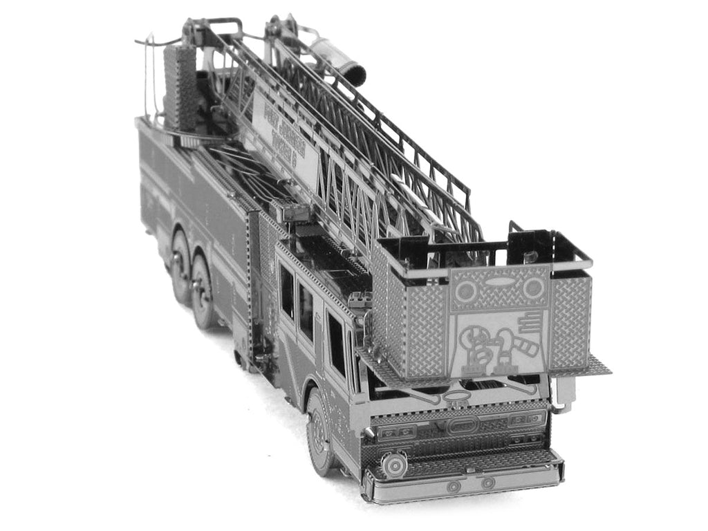 Model Kit Fire Engine "Fort Johnson Tower 6" (Moderate Difficulty) Steel Model by Metal Earth-2