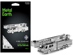 Model Kit Fire Engine "Fort Johnson Tower 6" (Moderate Difficulty) Steel Model by Metal Earth-4