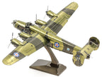 Model Kit Consolidated B-24 Liberator Bomber Aircraft "Diamond Lil" United States Army Air Forces (Challenging Difficulty) Steel Model by Metal Earth-3