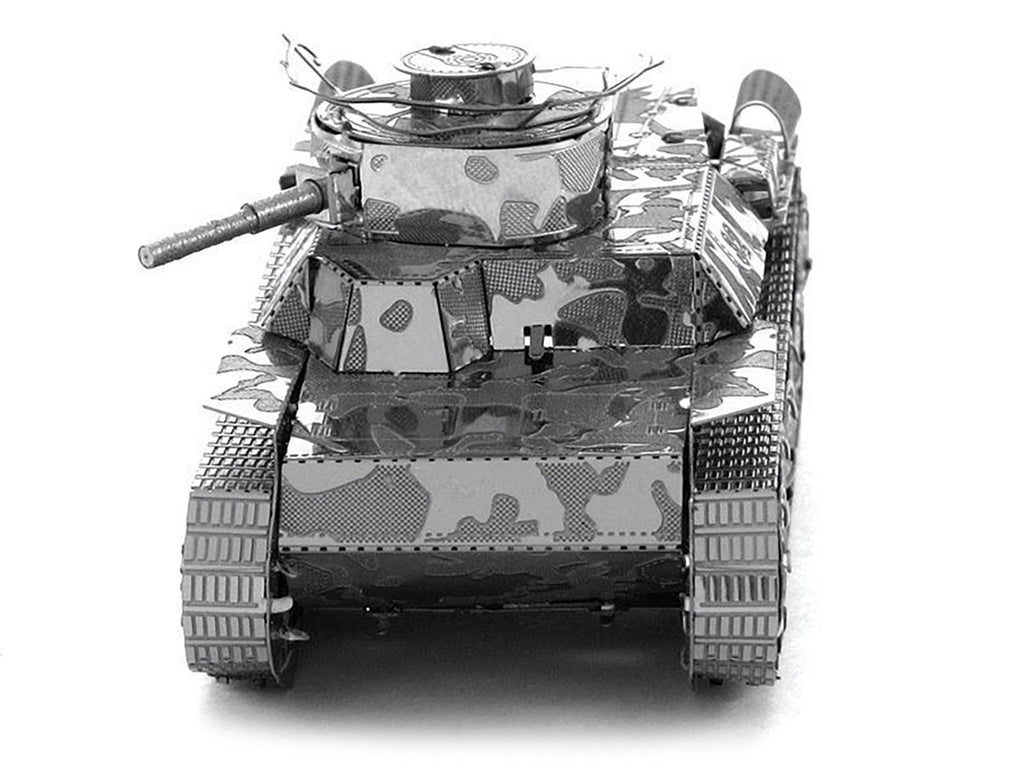 Model Kit Japanese Chi Ha Tank (Moderate Difficulty) Steel Model by Metal Earth-1