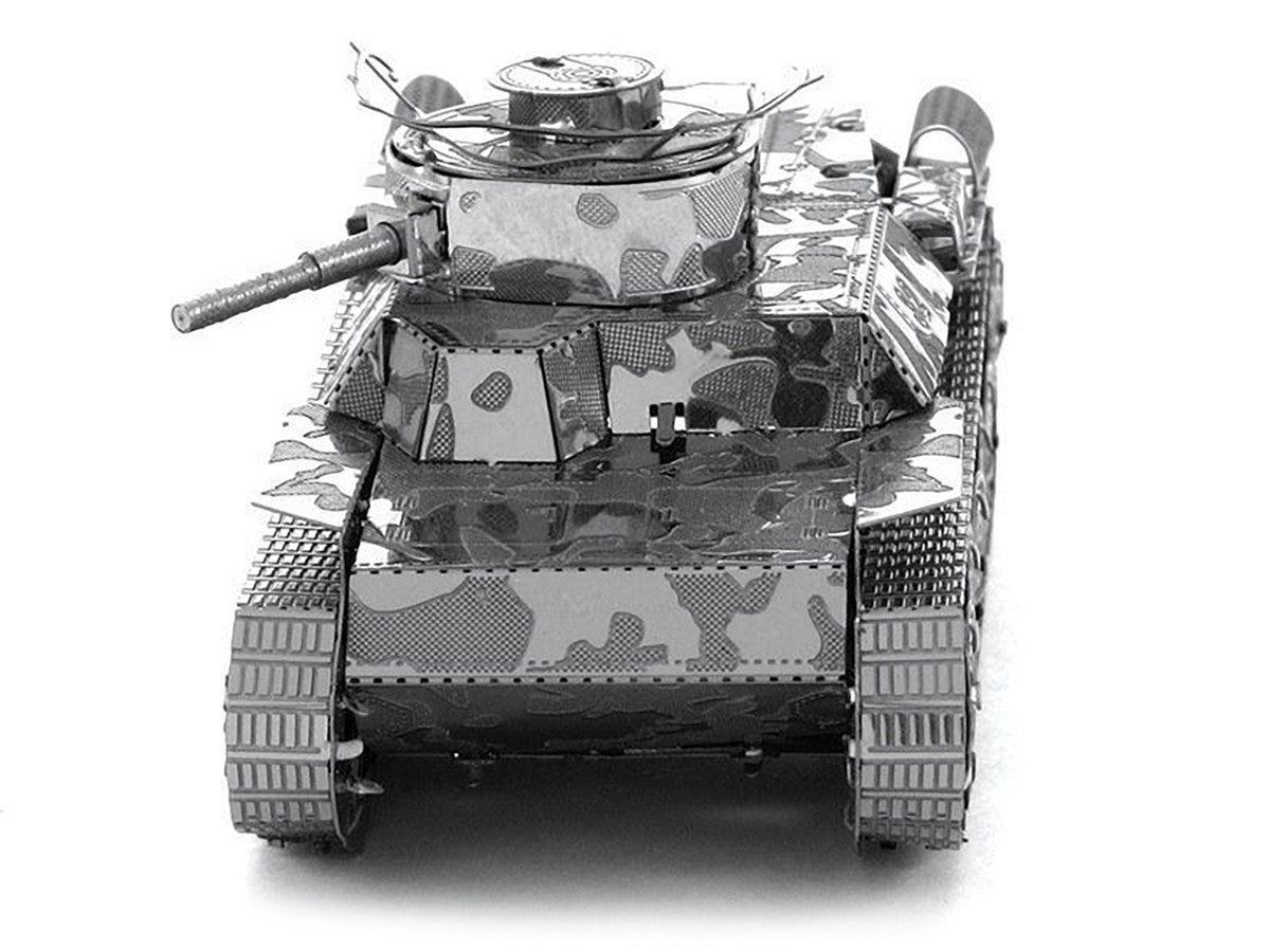 Model Kit Japanese Chi Ha Tank (Moderate Difficulty) Steel Model by Metal Earth-1