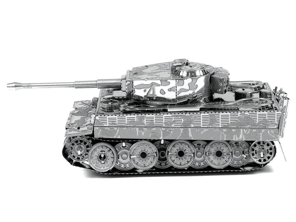 Model Kit German Tiger I Tank (Moderate Difficulty) Steel Model by Metal Earth-0