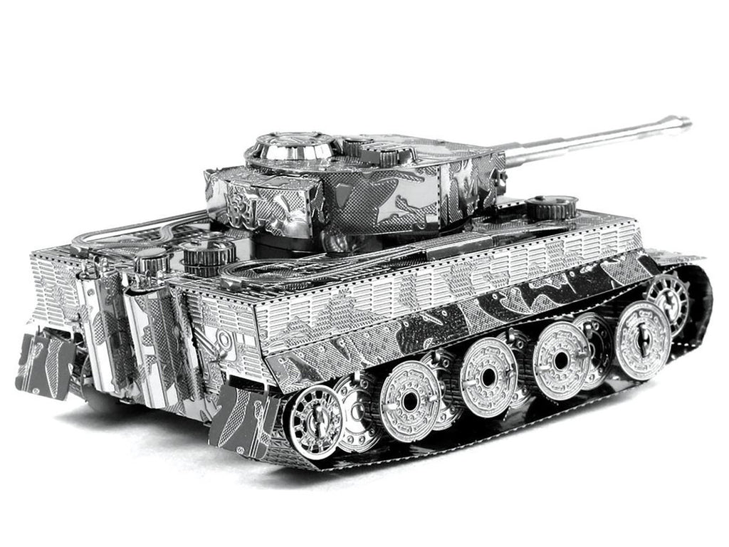 Model Kit German Tiger I Tank (Moderate Difficulty) Steel Model by Metal Earth-1